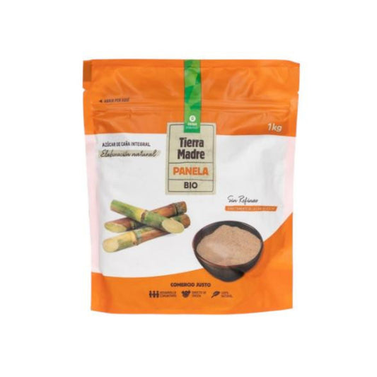 Açúcar Panela Biológico Tierra Madre Grão Fino 1 kg