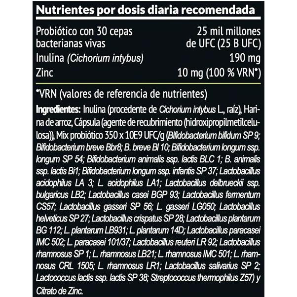 Probiótico Probull 30 Strain Paleobull 60 Cápsulas
