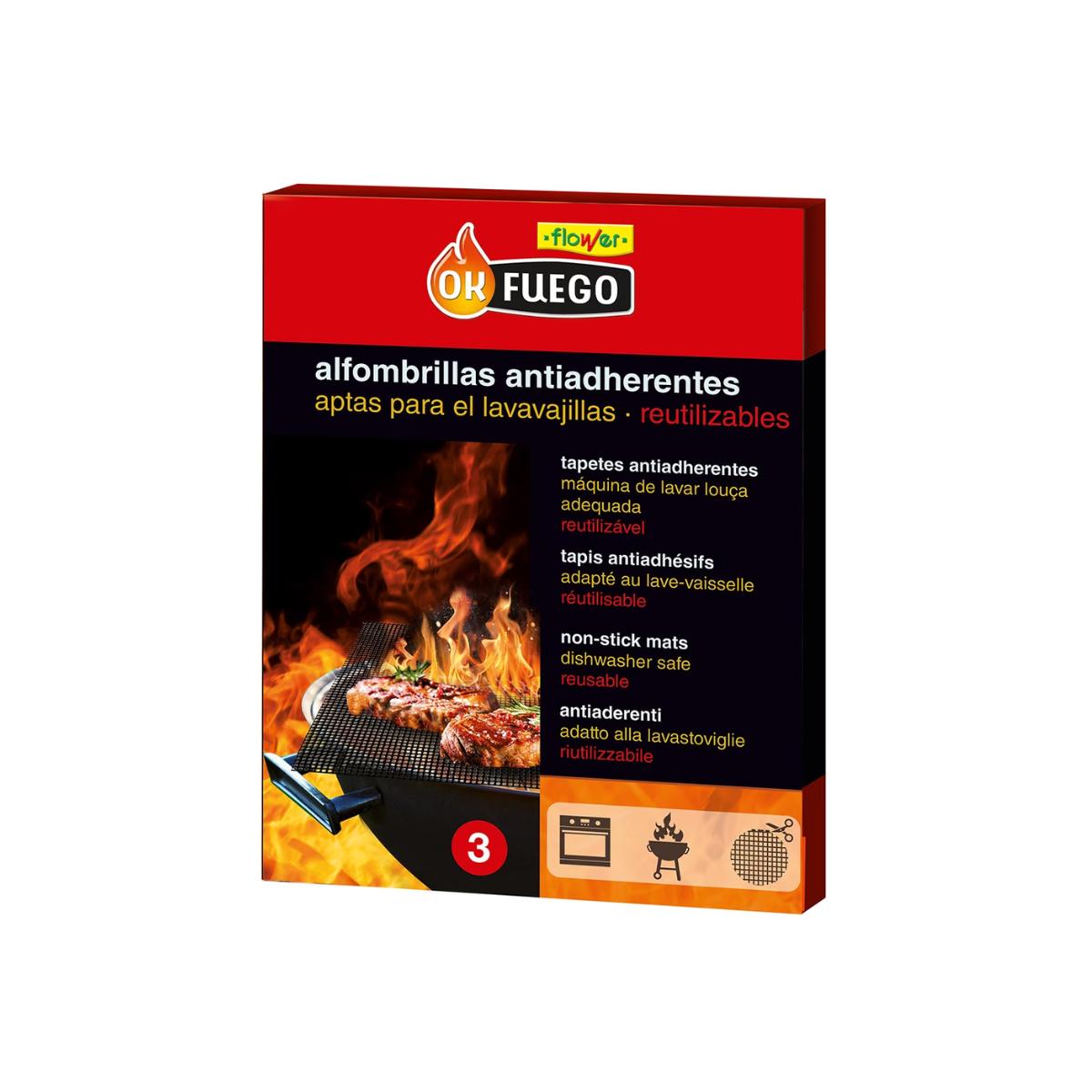Tapete antiaderente para churrasco Okfuego
