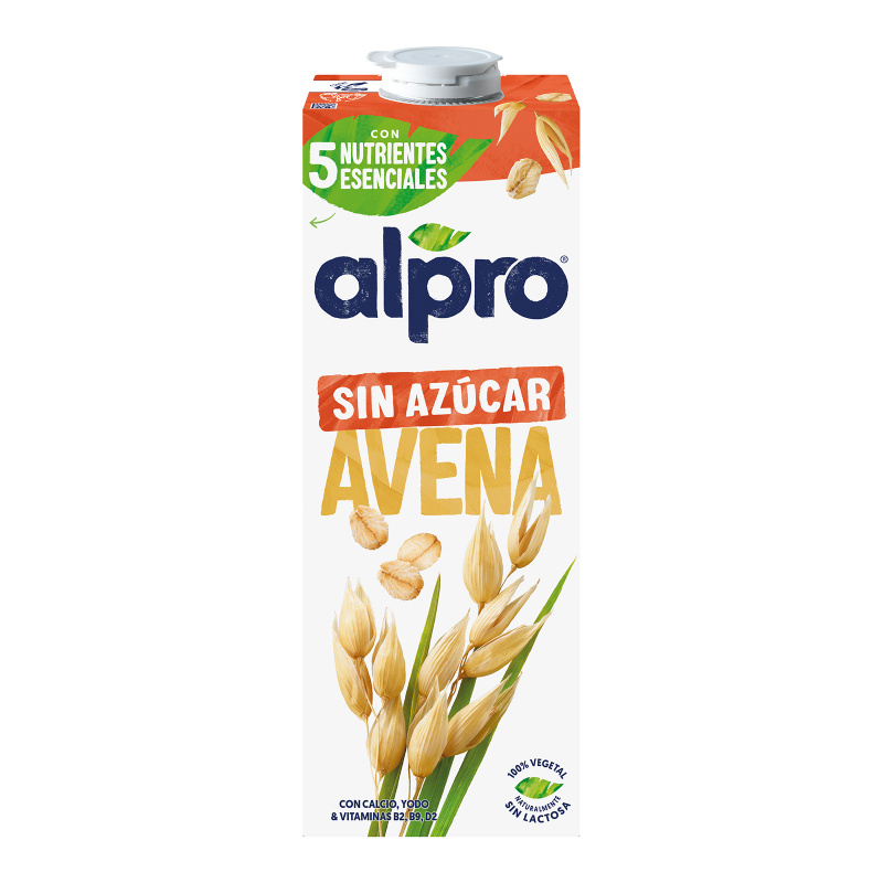 Bebida de Aveia sem Açúcar Alpro 1 Litro