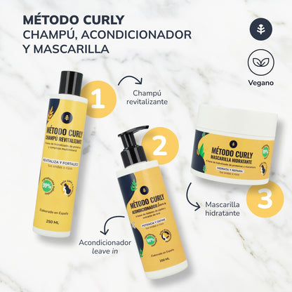 Champô de Proteína Hidrolisada Planeta Huerto Curly Method 250 ml