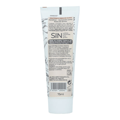 NaturaBio Pasta de Dentes Biológica Aloé Vera e Coco Frescor Suave 75ml