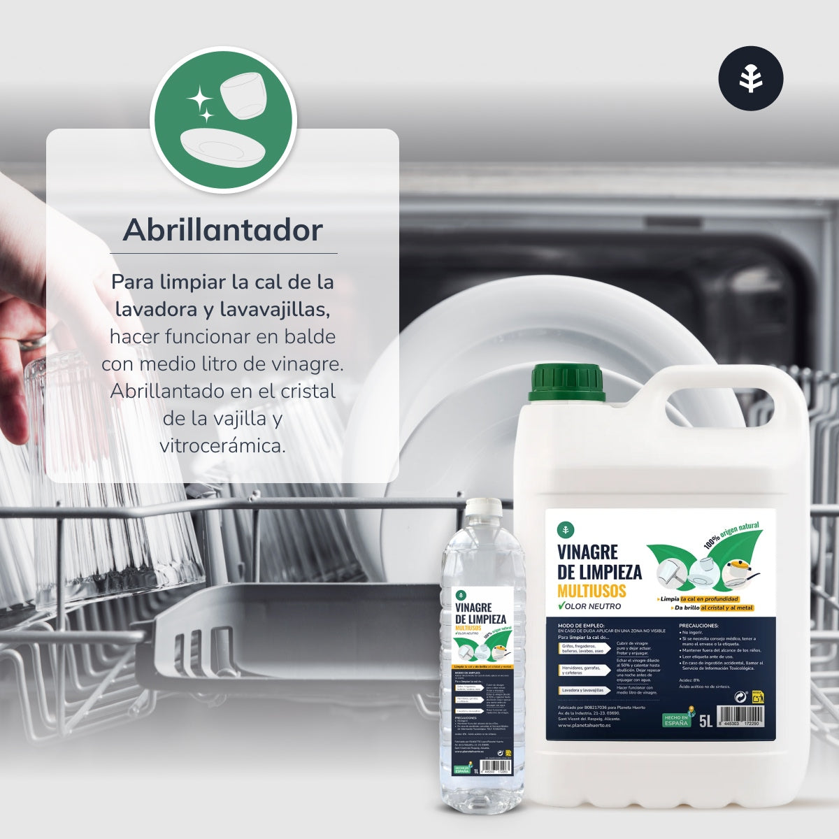 Vinagre de Limpeza Branco Planeta Huerto 5L