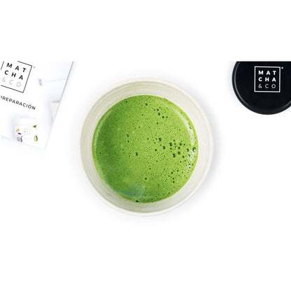 Chá Matcha Cerimonial Premium 100% biológico Matcha &amp; CO 30 g