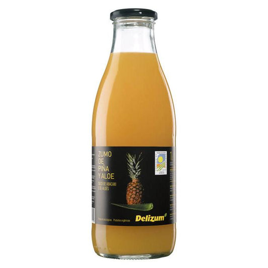 Sumo de Ananás Biológico Delizum com Aloe Vera 1 Litro 