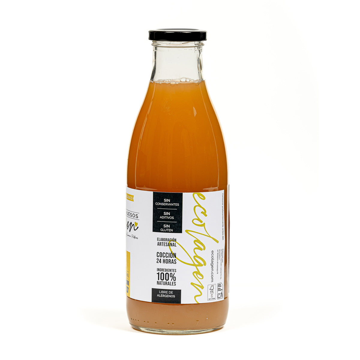 Caldo de Osso de Frango Ecolagen Biológico com Legumes 1L