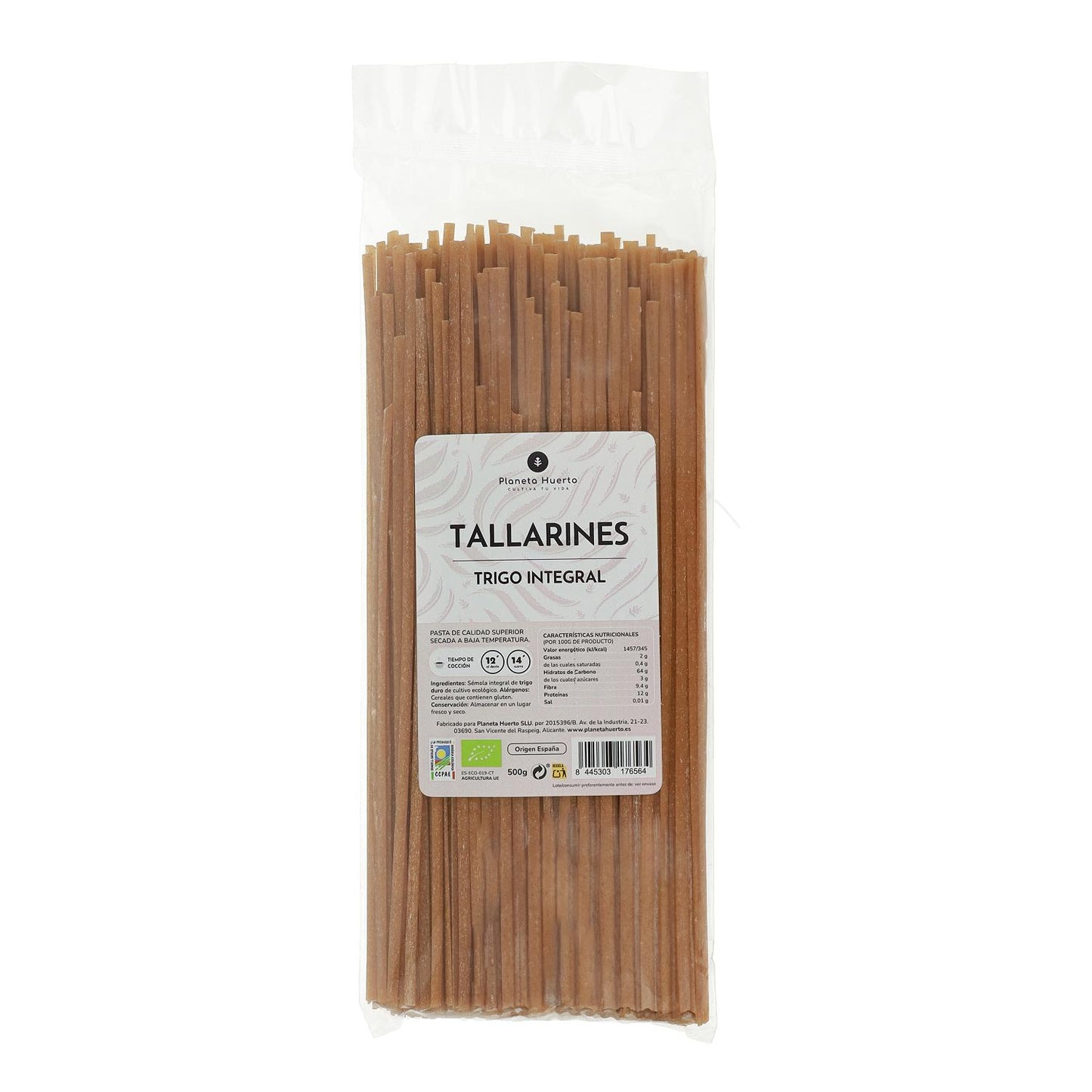 Massa integral ECO Planeta Huerto 500gr