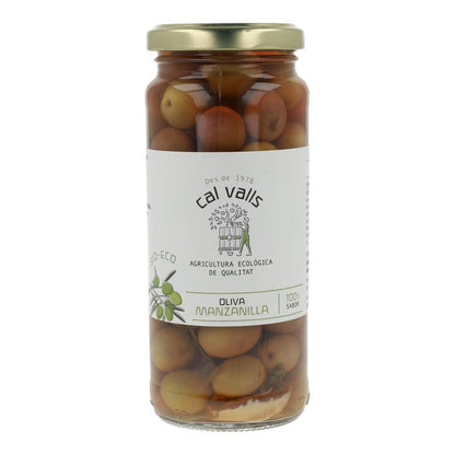 Azeitonas Manzanilla Biológicas de Cal Valls 350g