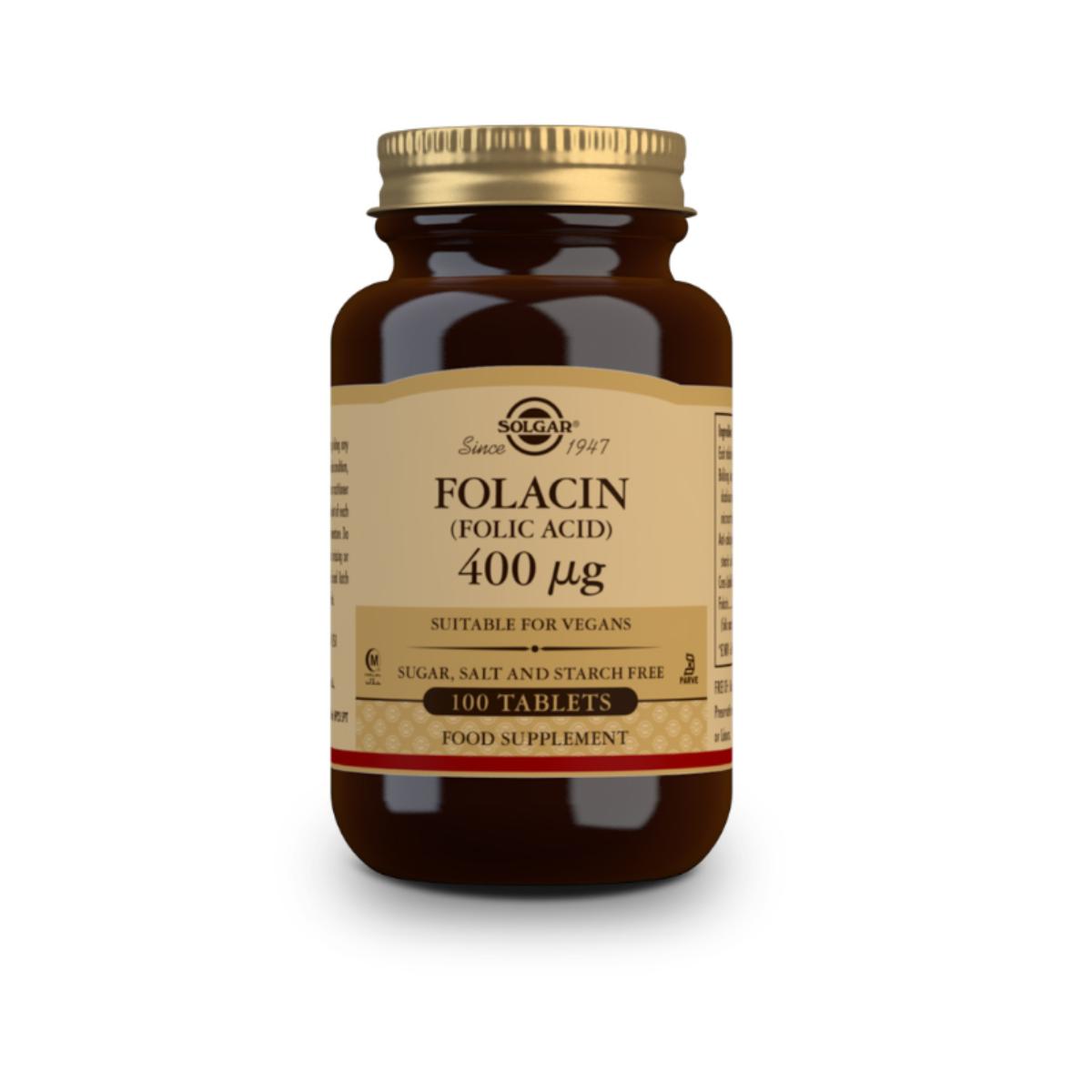 Folacin ácido fólico 250 cápsulas