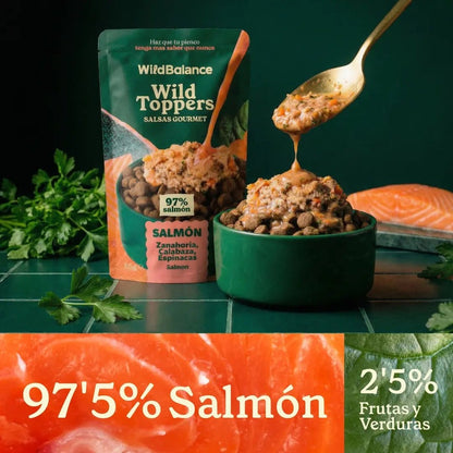 Wild Toppers Salsas Gourmet Salmon Wild Balance 85g