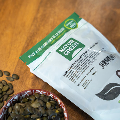 Sementes de abóbora biológicas Naturgreen 350 g