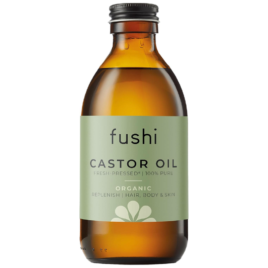 Óleo de Rícino Orgânico Fushi para o Cabelo, Óleo Virgem Prensado a Frio 250ml