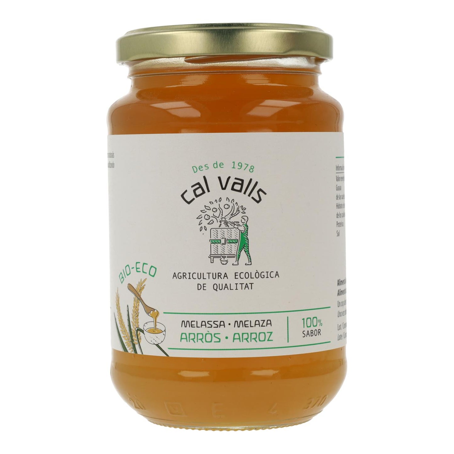 Melaço de arroz Cal Valls 450 g