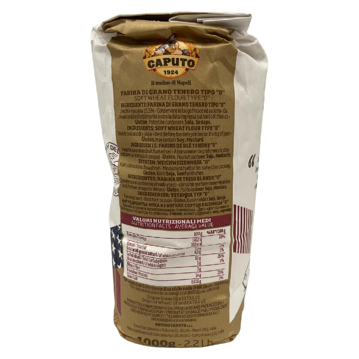Farinha de Caputo Manitoba Gold 1 Kg