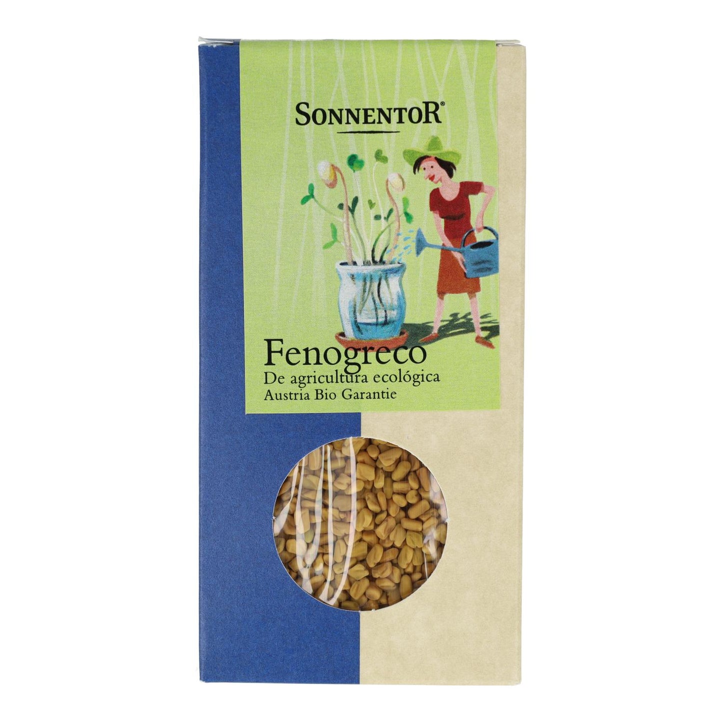 Sementes orgânicas de feno-grego para germinação