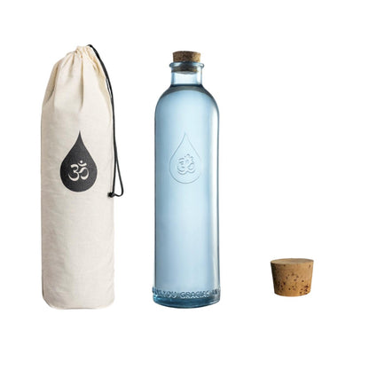 Botella vidrio reciclado OmWater Gratitude 1,23 l