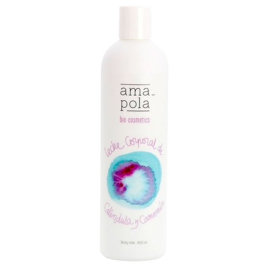 Leite Corporal de Calêndula e Camomila Amapola 400 ml