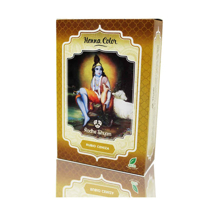 Pó de Henna Loiro Cinza Radhe 100 g