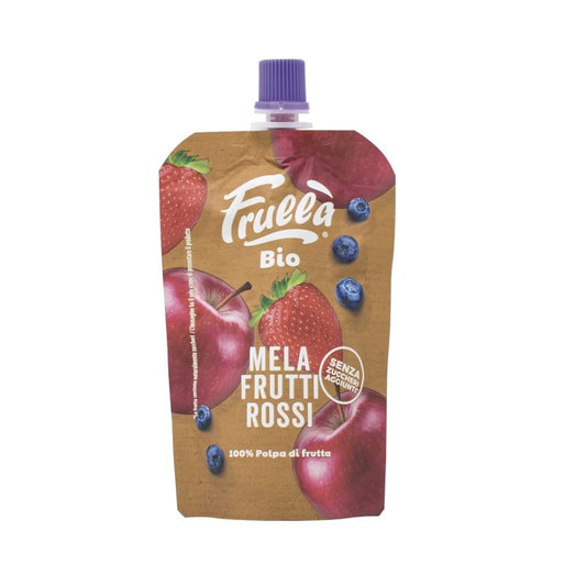 Puré de maçã, mirtilo e morango Doypack Frullà 1 unidade de 100 g