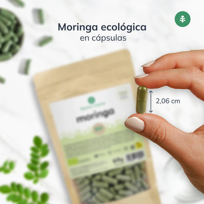 Moringa Orgânica Planet Garden 150 cápsulas