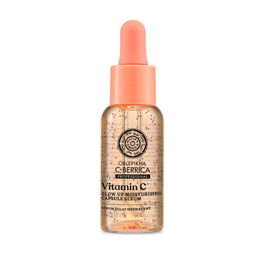 Sérum facial hidratante com cápsulas “glow up”, Natura SIberica 30 ml