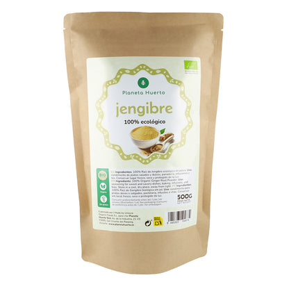 Gengibre em pó biológico Planeta Huerto 500 g