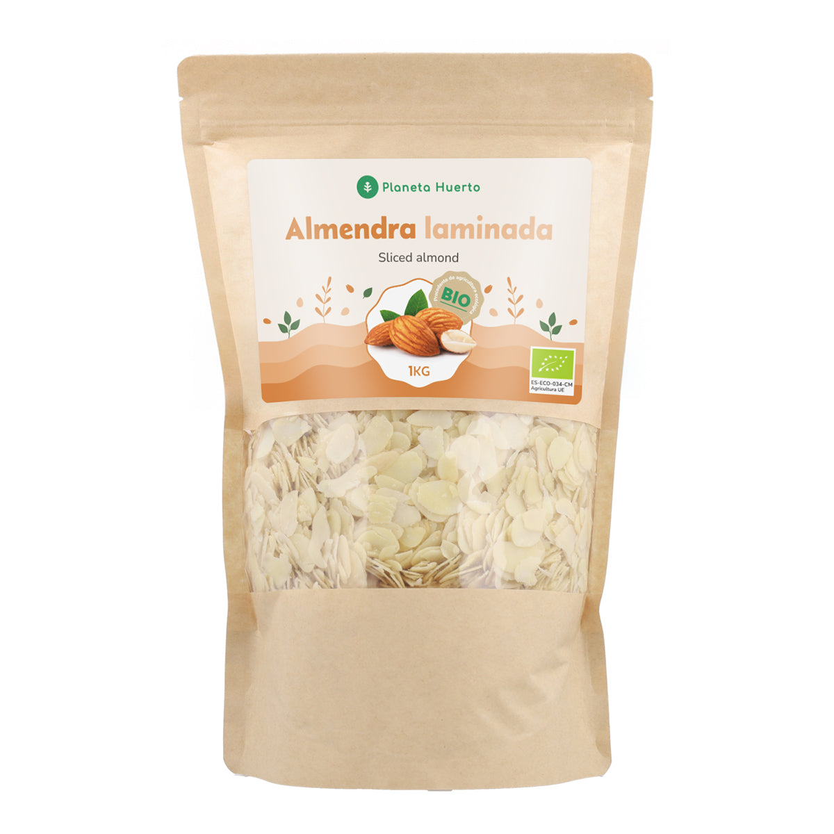 Amêndoas fatiadas ECO Planeta Huerto 1 kg