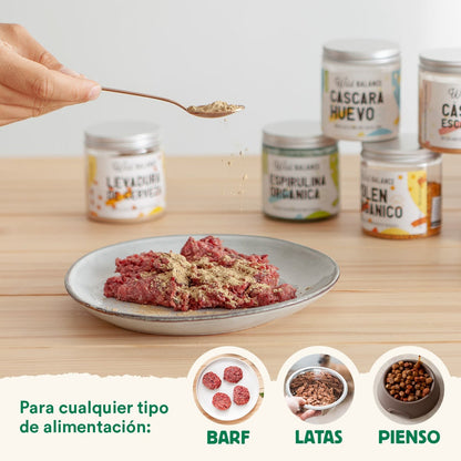Suplemento para animais de estimação Wild Balance Organic Eggshell 140g