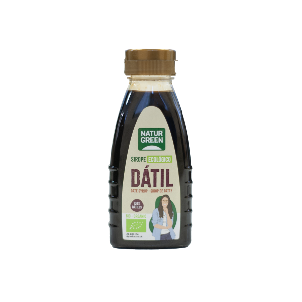 Xarope de tâmaras biológico NaturGreen 250 ml / 350 g