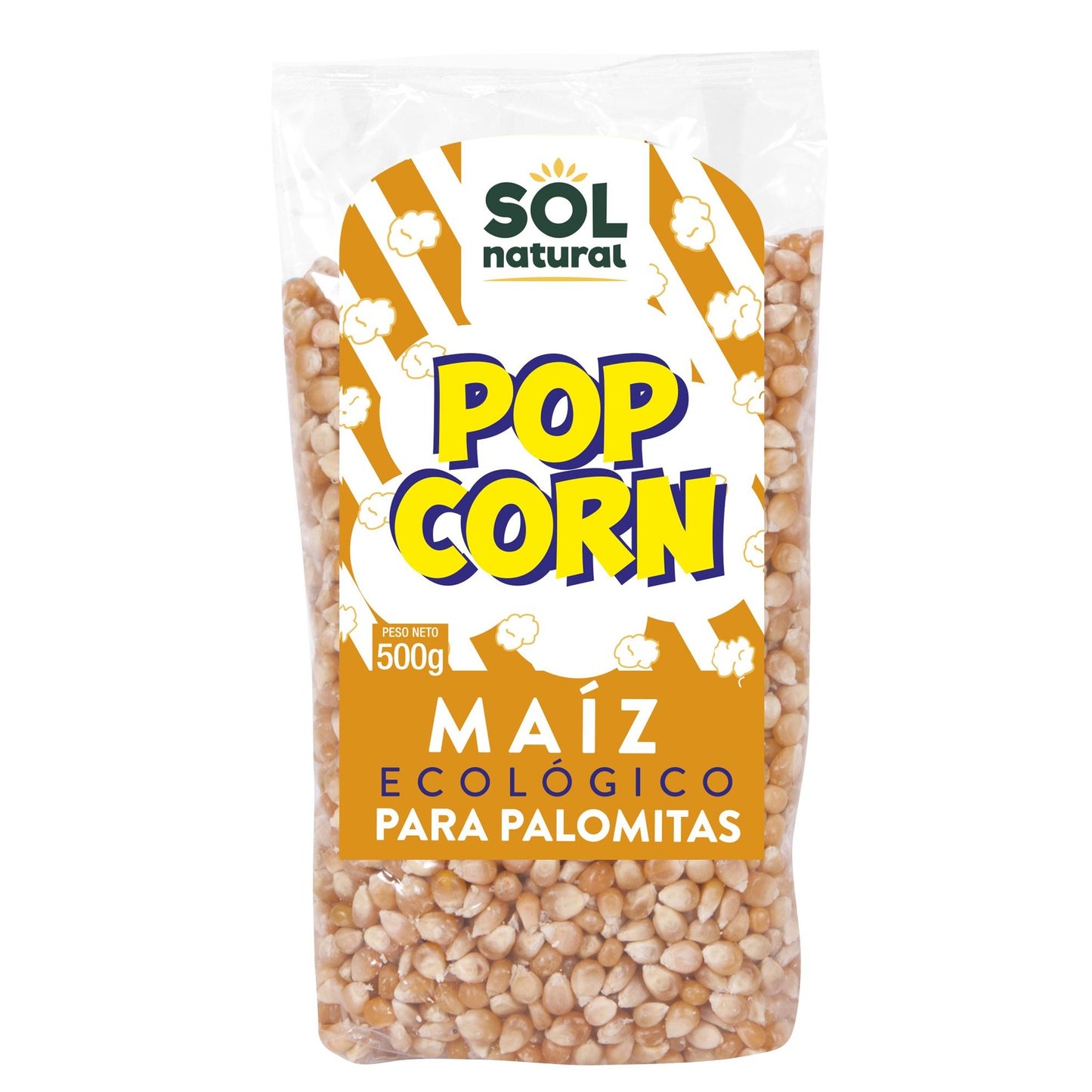 Sol Natural Milho de Pipoca Biológico 500g