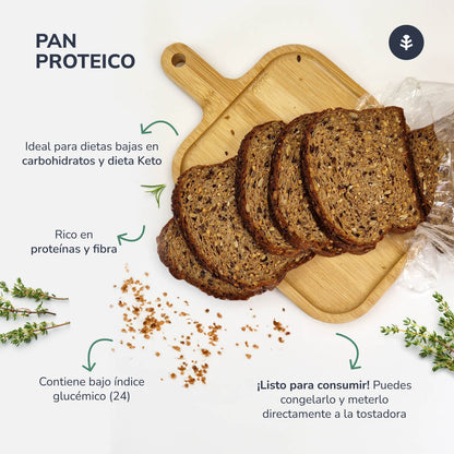 Pão Proteico Planeta Huerto 1 kg 
