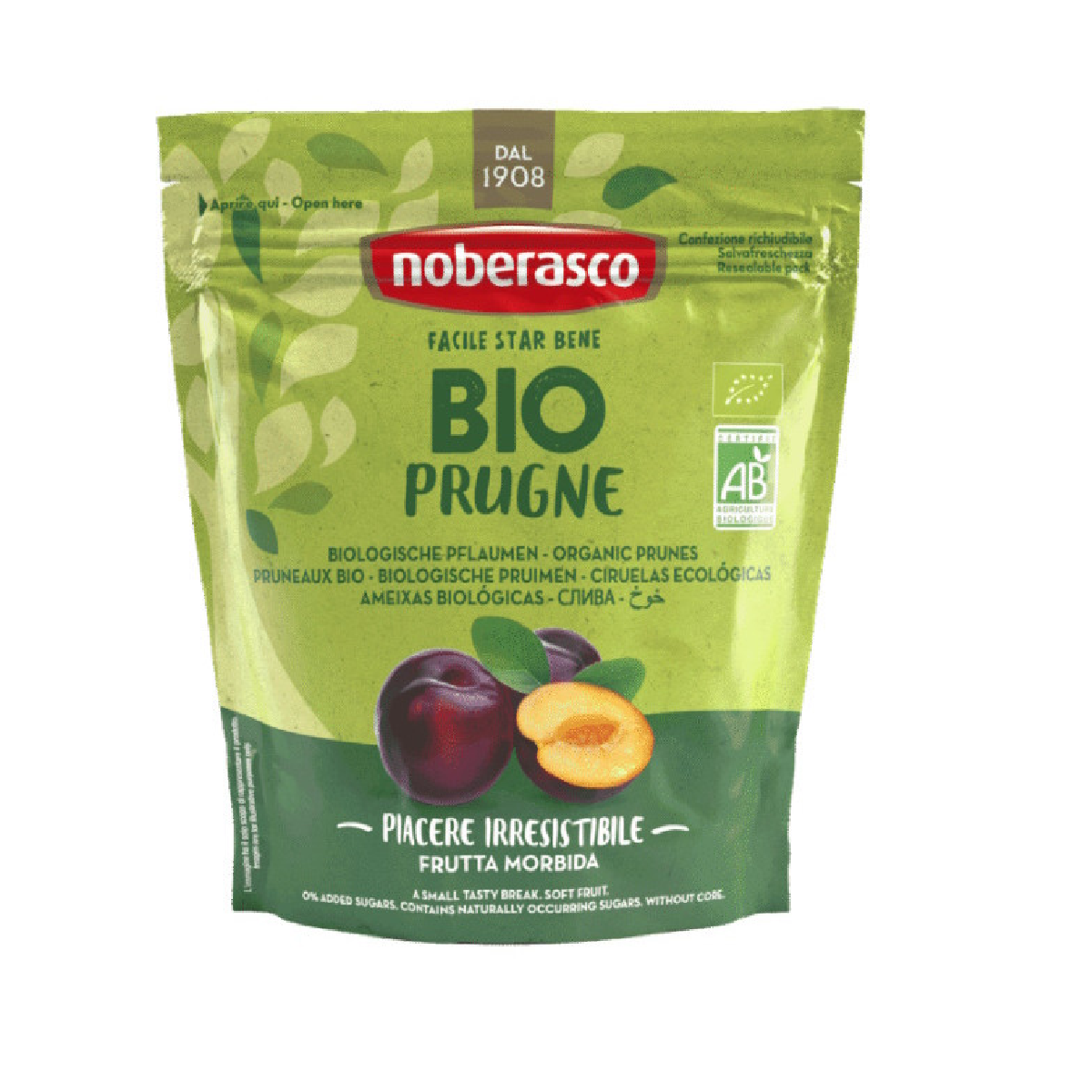Ameixas macias sem caroço Noberasco 200 g