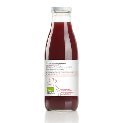 Pack 6x Zumo de Granada 100% fruta exprimida Eco Planeta Huerto 750ml