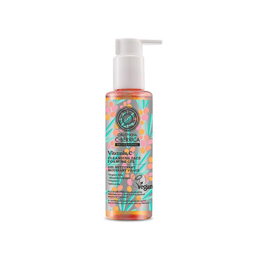 C-Berrica Natura Siberica Gel de Limpeza Facial Espumante 145 ml