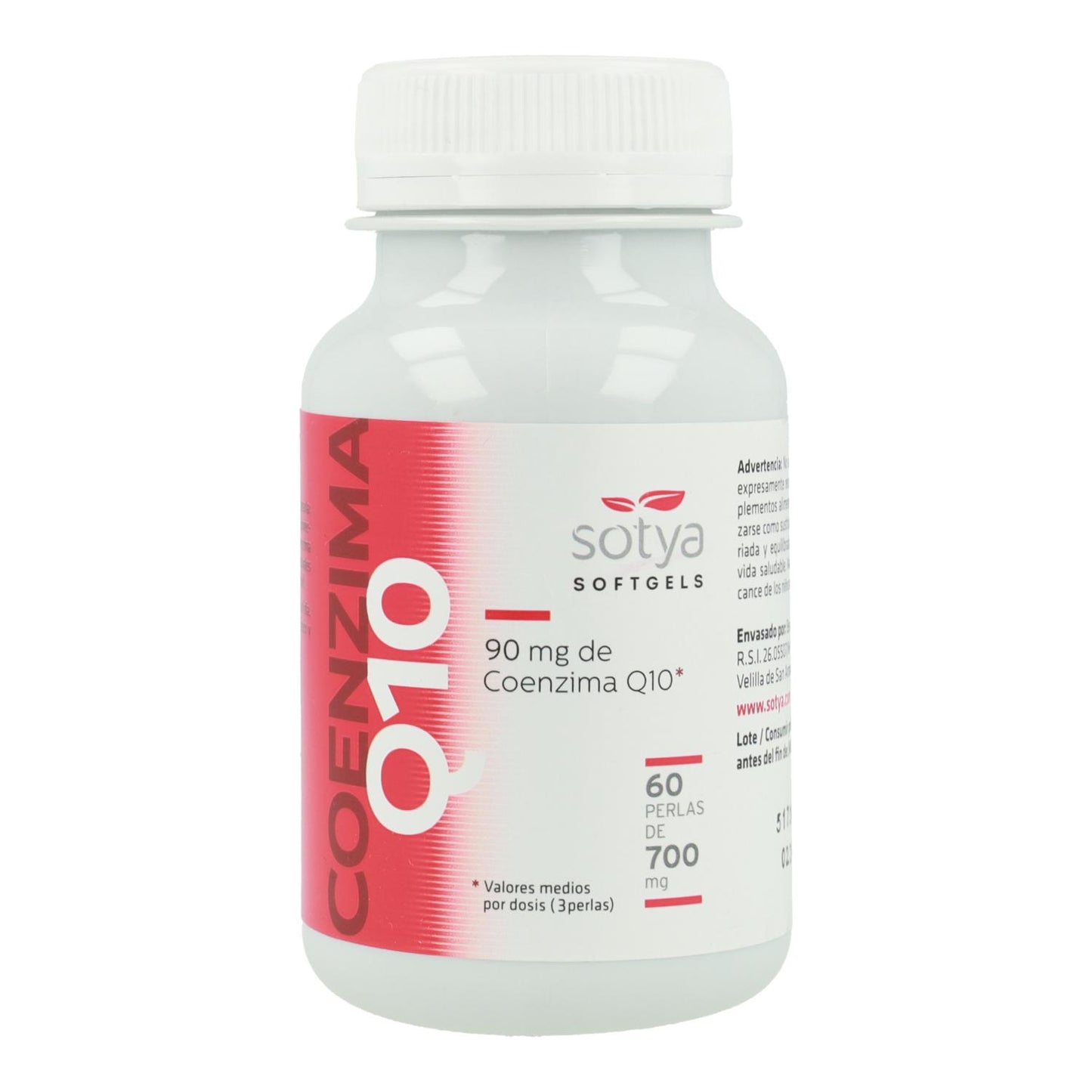 Coenzima Q10 Sotya, 60 cápsulas