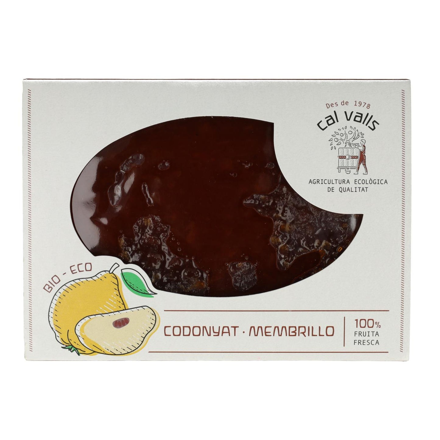 Açúcar de cana de marmelo biológico Cal Valls, 300 g