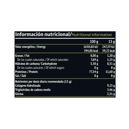 Elixir: Colagénio + Óleo MCT, 450 g Paleobull Elixir Cacau 450 g