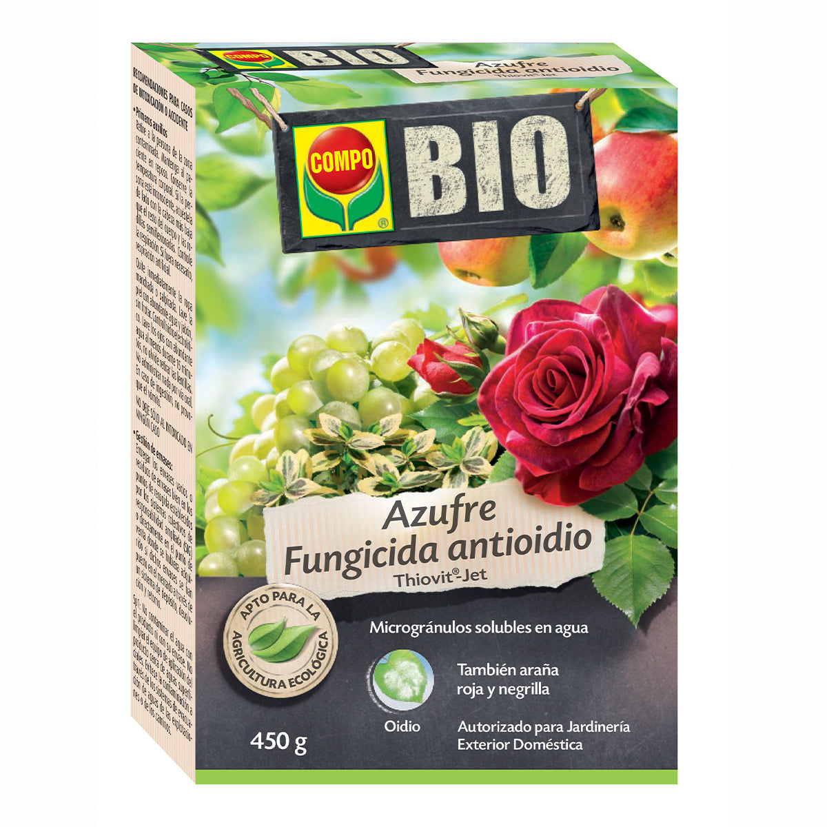 Compo Bio Fungicida Acaricida Enxofre Anti-Ódio 50 g
