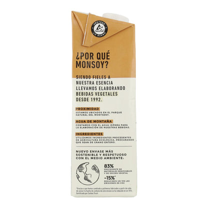 Bebida Biológica de Aveia e Amêndoa Monsoy 1 L