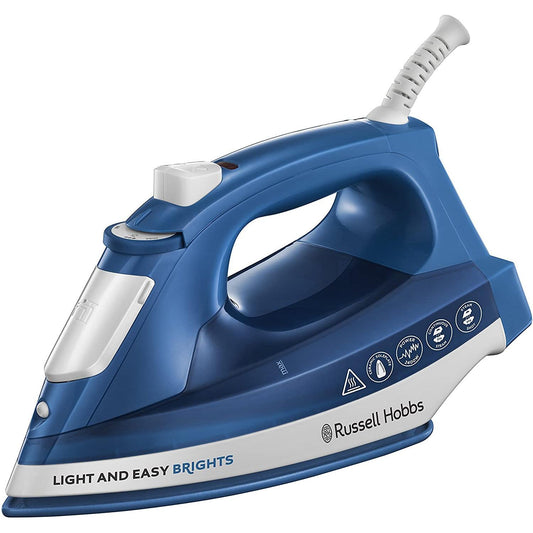 Ferro a vapor Sapphire Light &amp; Easy Brights da Russell Hobbs