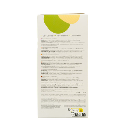 Esparguete vegan de edamame Eco sem glúten Slendier 200 g 