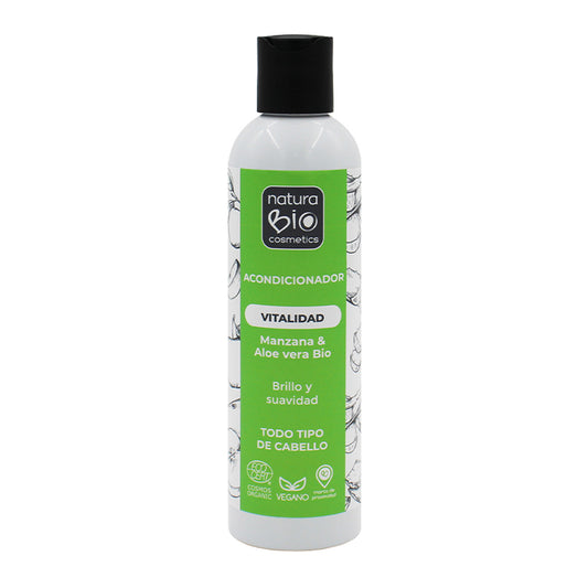 Vitality Aloe e Condicionador Maçã Bio 250 ml NaturaBIO