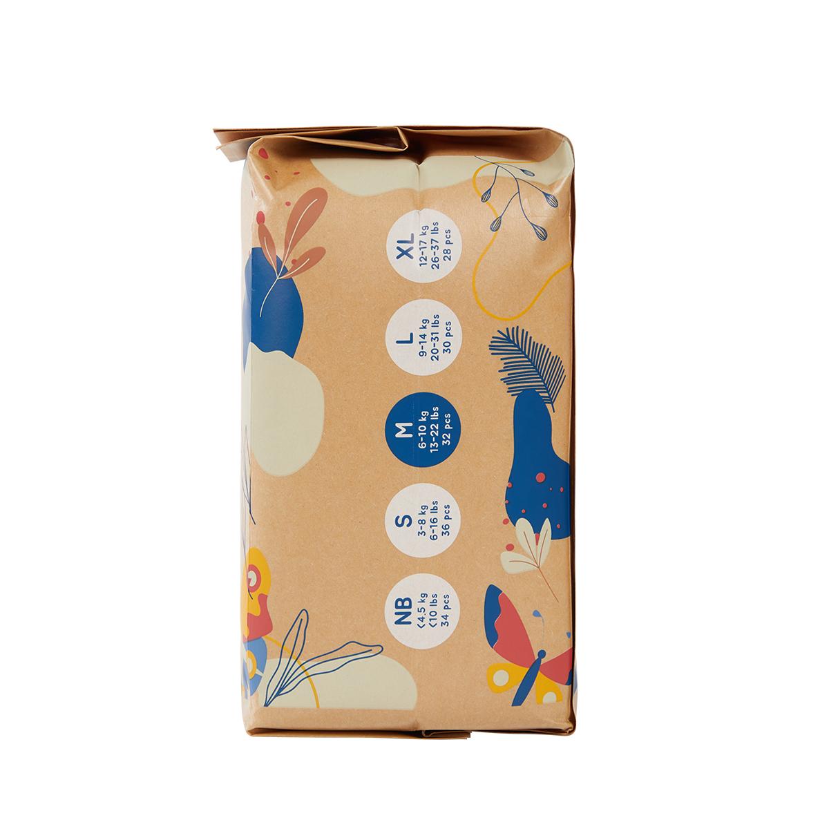 Fralda Ecoboom T3 Bamboo 32 unidades