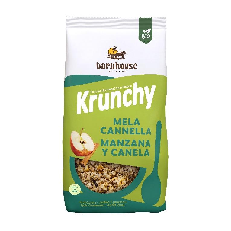 Embalagem de 2 Muesli Crocante de Maçã e Canela BIO, Barnhouse, 750 gr