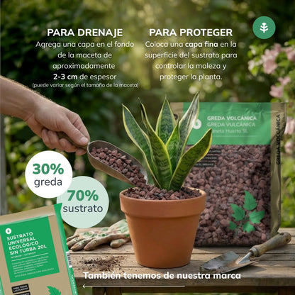 Argila Vulcânica Planeta Huerto 5 Litros
