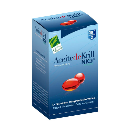 Óleo de krill NKO 100% natural 80 cápsulas