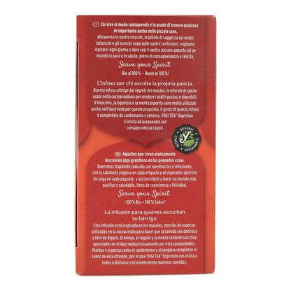 Yogi Tea BIO Digestão, 17 saquetas de chá
