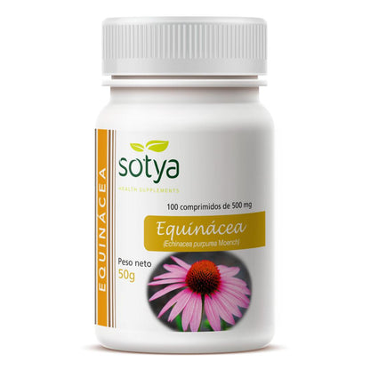 Equinácea 500 mg Sotya, 100 comprimidos