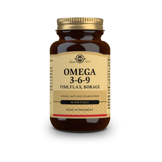 Ómega 3 6 9 Solgar 60 Cápsulas