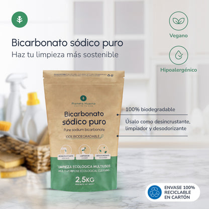 Bicarbonato de sódio Planeta Huerto 2,5 Kg